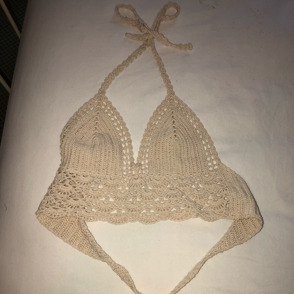 Tie woven top